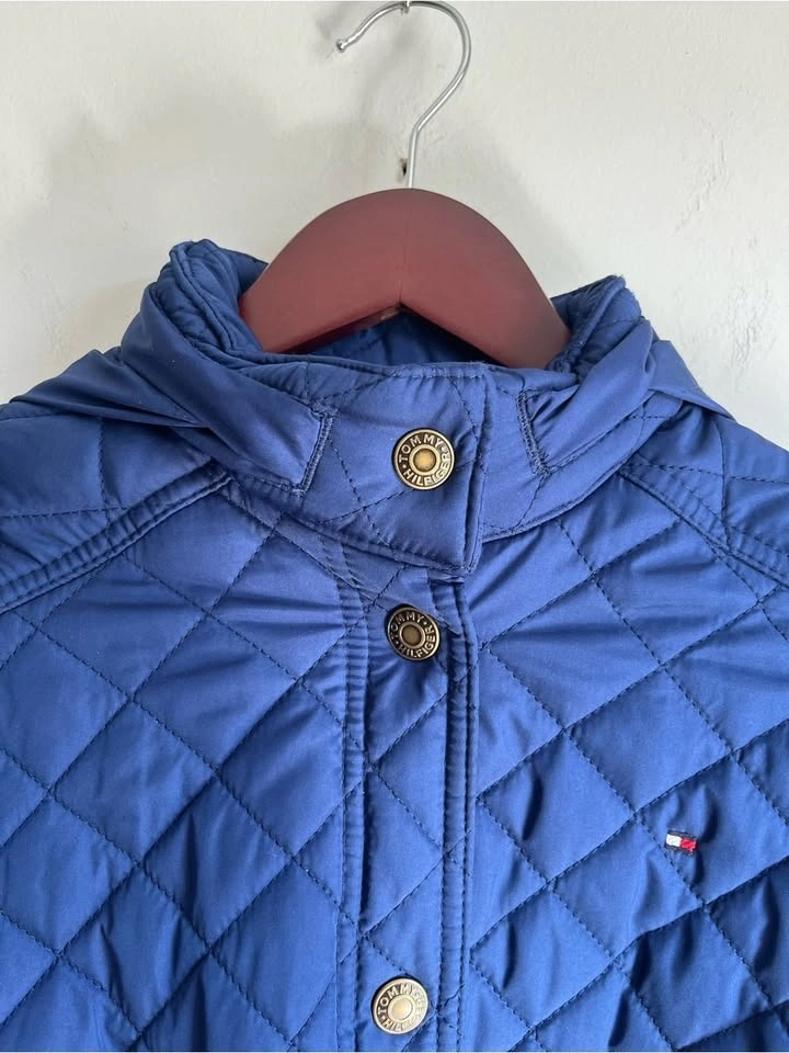 Tommy Hilfiger Quilted Belted Puffer Jacket – Kids XL - photo 4