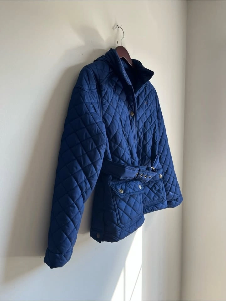 Tommy Hilfiger Quilted Belted Puffer Jacket – Kids XL - photo 5