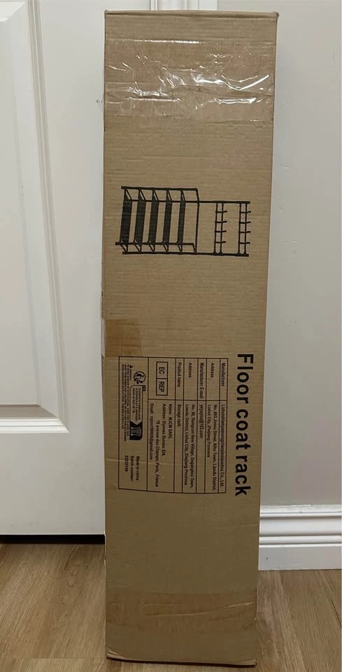 5-Tier Coat & Shoe Rack Organizer - Black - photo 5