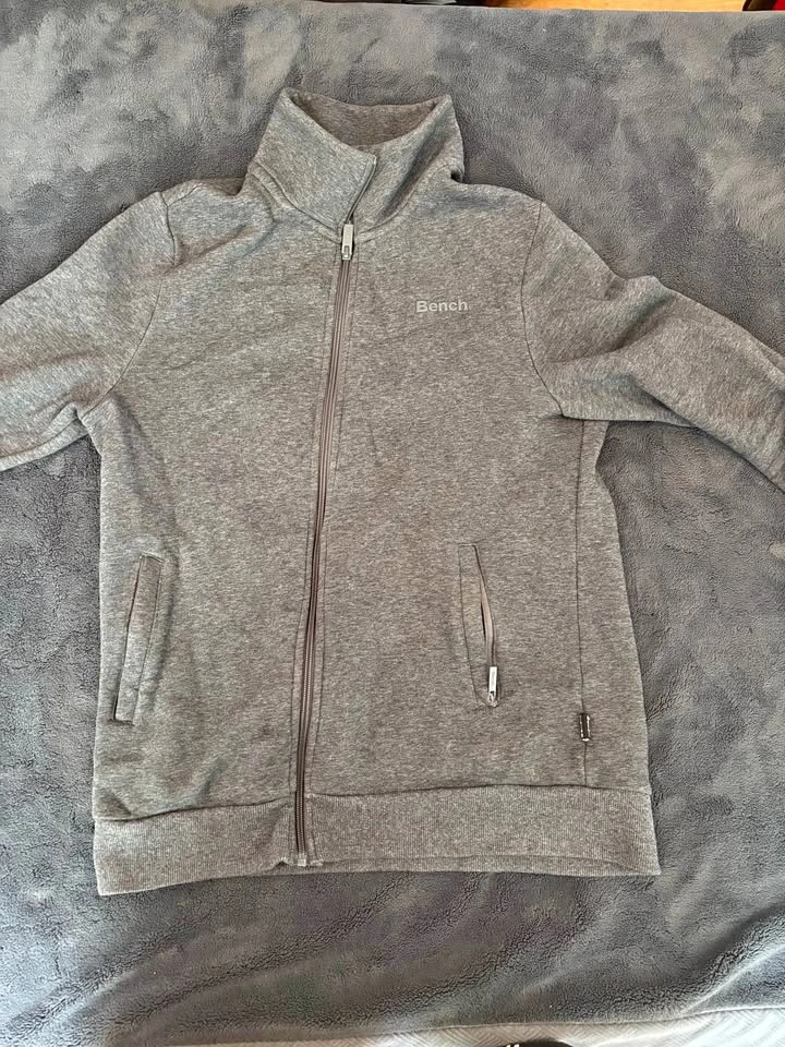 Bench Grey Zip-Up Jacket