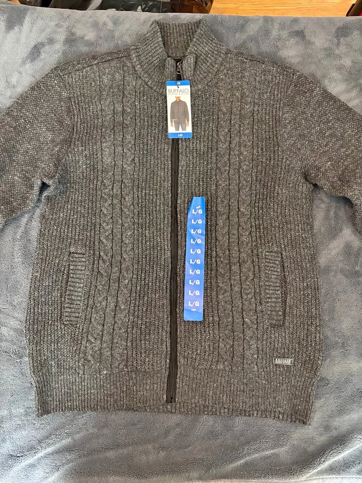 Buffalo David Bitton Full-Zip Sweater