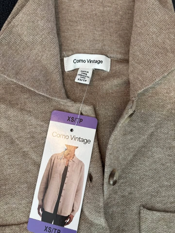 Como Vintage Knit Shacket - photo 2