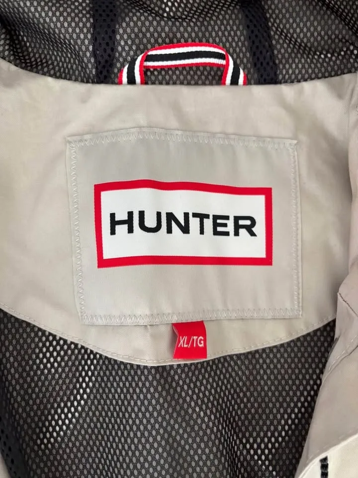 Hunter Beige Hooded Rain Jacket Size XL - photo 2