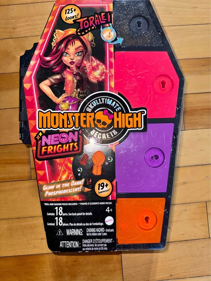 Monster High Toralei — Skulltimate Secrets: Neon Frights