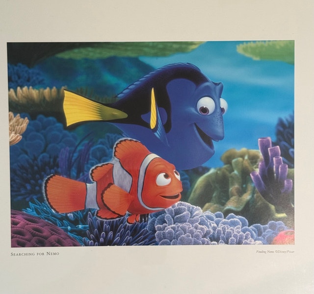 Framed Finding Nemo 'Searching for Nemo' Art Print - photo 2