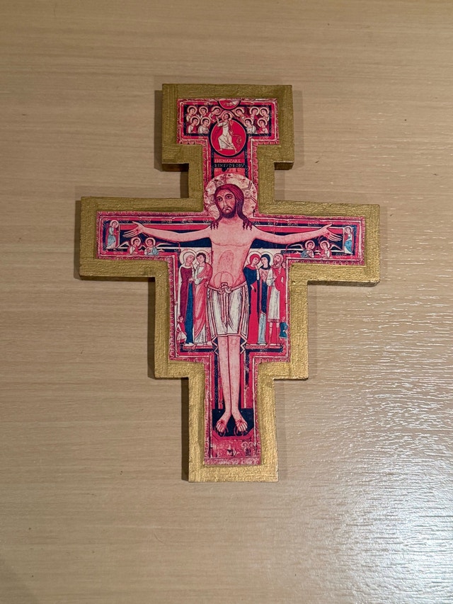 Handcrafted San Damiano Cross from Franciscan University