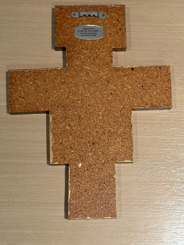 Handcrafted San Damiano Cross from Franciscan University - photo 2