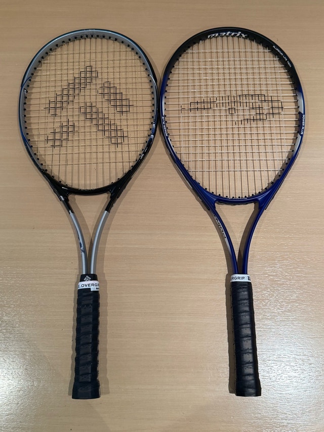 Matrix and Tecnopro Tennis Racquets Rackets