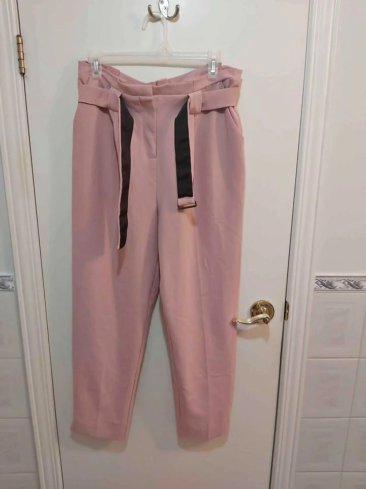 TOPSHOP light pink pants, size 8