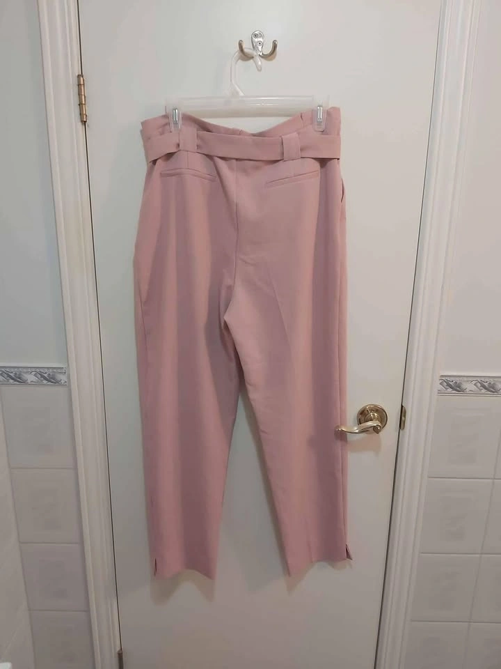 TOPSHOP light pink pants, size 8 - photo 2