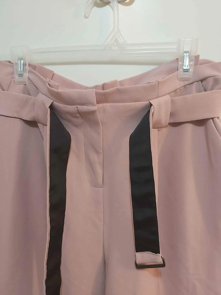 TOPSHOP light pink pants, size 8 - photo 3
