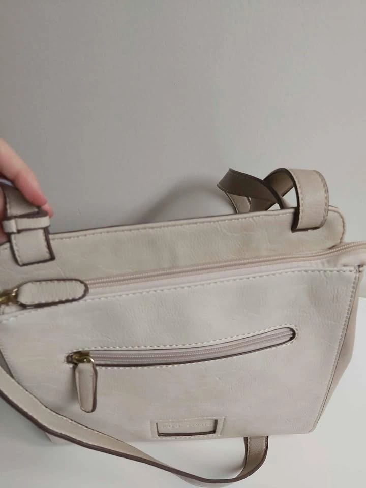 KGB Studio beige and yellow purse - photo 4