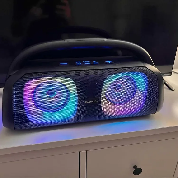 Chat Function Symbol Magnavox MSP1201 Bluetooth Boombox - Open Box, Tested & Working | Karrot