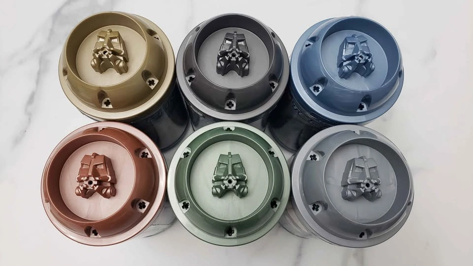 EMPTY LEGO Bionicle Canisters (Set of 6 - 2001) - photo 3