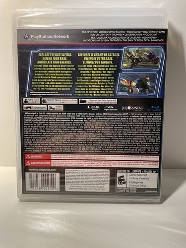 Ratchet & Clank: Full Frontal Assault Playstation 3 PS3 NEW 🏈 - photo 2