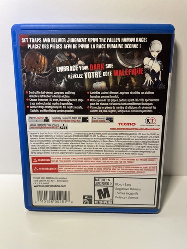 Deception IV: Blood Ties Playstation Vita MIB 🏈 - photo 2