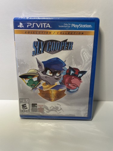 Sly Cooper Collection Playstation Vita BRAND NEW SEALED 🏈
