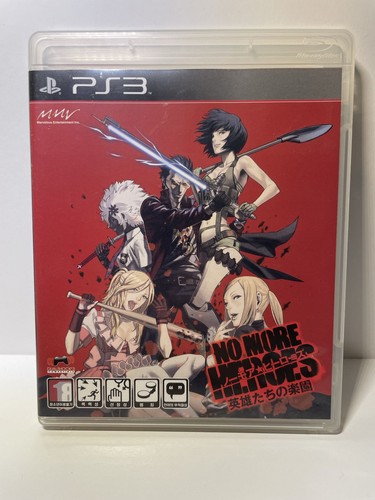 No More Heroes Korean Version BCKS Playstation 3 PS3 CIB 🏈