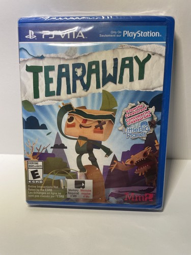 Tearaway Playstation Vita BRAND NEW SEALED 🏈