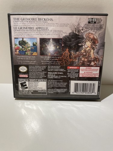Final Fantasy Tactics A2 Nintendo DS MIB 🏈 - photo 2