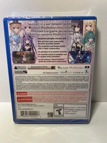 Hyperdimension Neptunia Re;Birth 1 Playstation Vita BRAND NEW 🏈 - photo 2