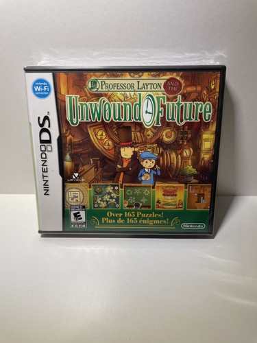 Professor Layton and the Unwound Future Nintendo DS BRAND NEW 🏈