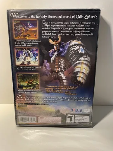 Odin Sphere Playstation 2 PS2 BRAND NEW SEALED 🏈 - photo 2