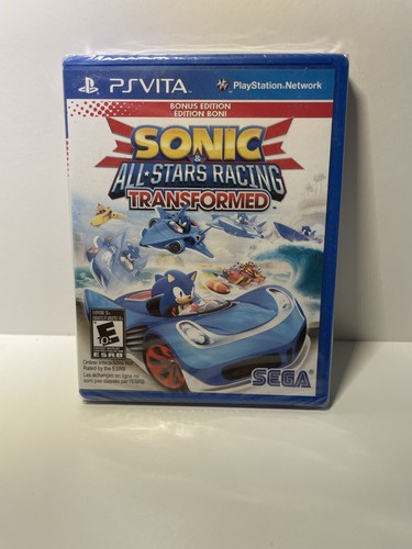 Sonic All Stars Racing Transformed Playstation Vita BRAND NEW 🏈