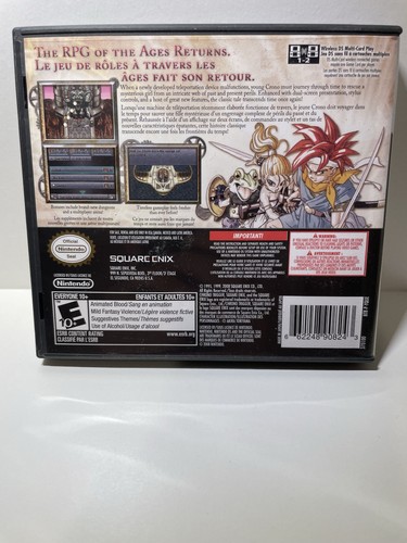 Chrono Trigger Nintendo DS MIB, no poster 🏈 - photo 2