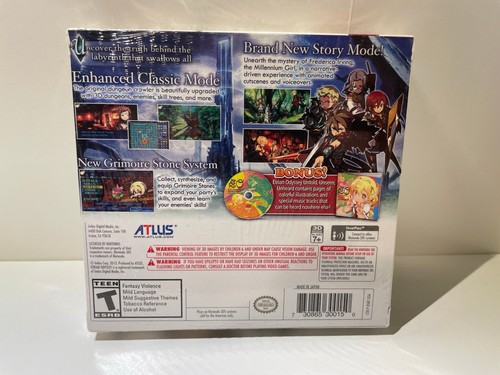 Etrian Odyssey Untold: The Millennium Girl Nintendo 3DS 🏈 - photo 2
