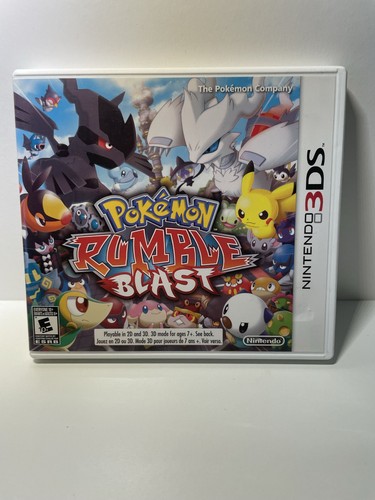 Pokemon Rumble Blast 3DS MIB 🏈