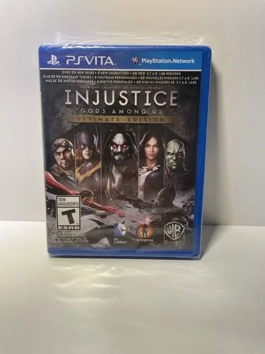 Injustice: Gods Among Us Ultimate Edition PlayStation Vita New 🏈