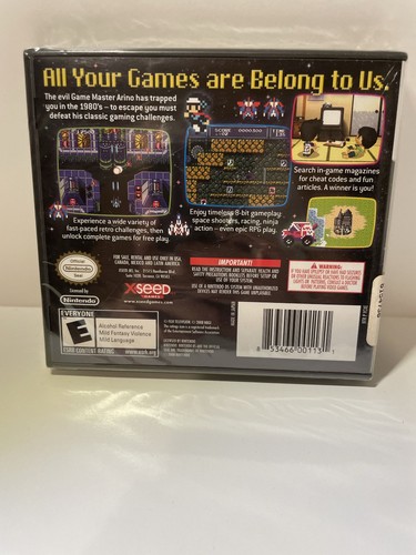 Retro Game Challenge Nintendo DS BRAND NEW SEALED 🏈 - photo 2