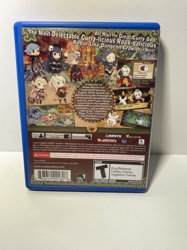 Sorcery Saga: Curse of the Great Curry God PS Vita MIB 🏈 - photo 2
