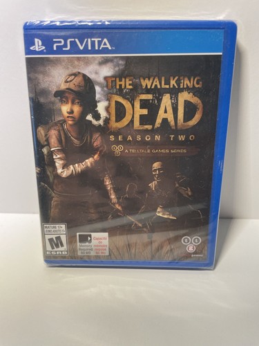The Walking Dead: Season Two Playstation Vita BRAND NEW SEALED 🏈