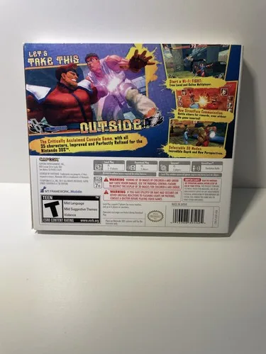 Super Street Fighter IV 3DS MIB 🏈 - photo 2