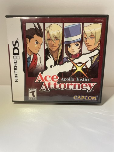 Ace Attorney Apollo Justice Nintendo DS MIB 🏈