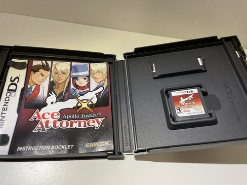 Ace Attorney Apollo Justice Nintendo DS MIB 🏈 - photo 3
