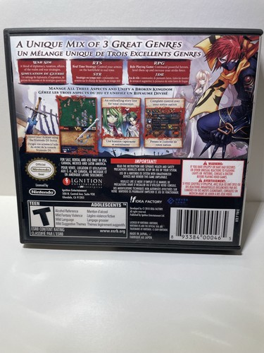 Spectral Force Genesis Nintendo DS MIB 🏈 - photo 2