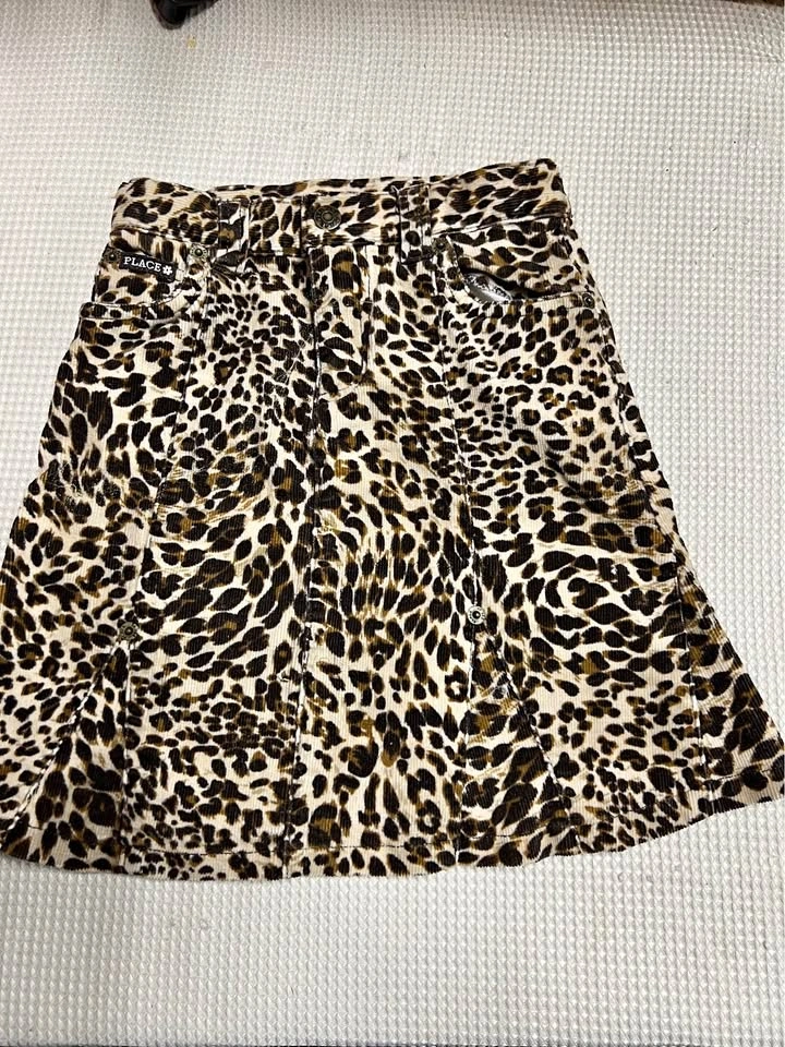 🏈 Leopard Print skirt for Girls