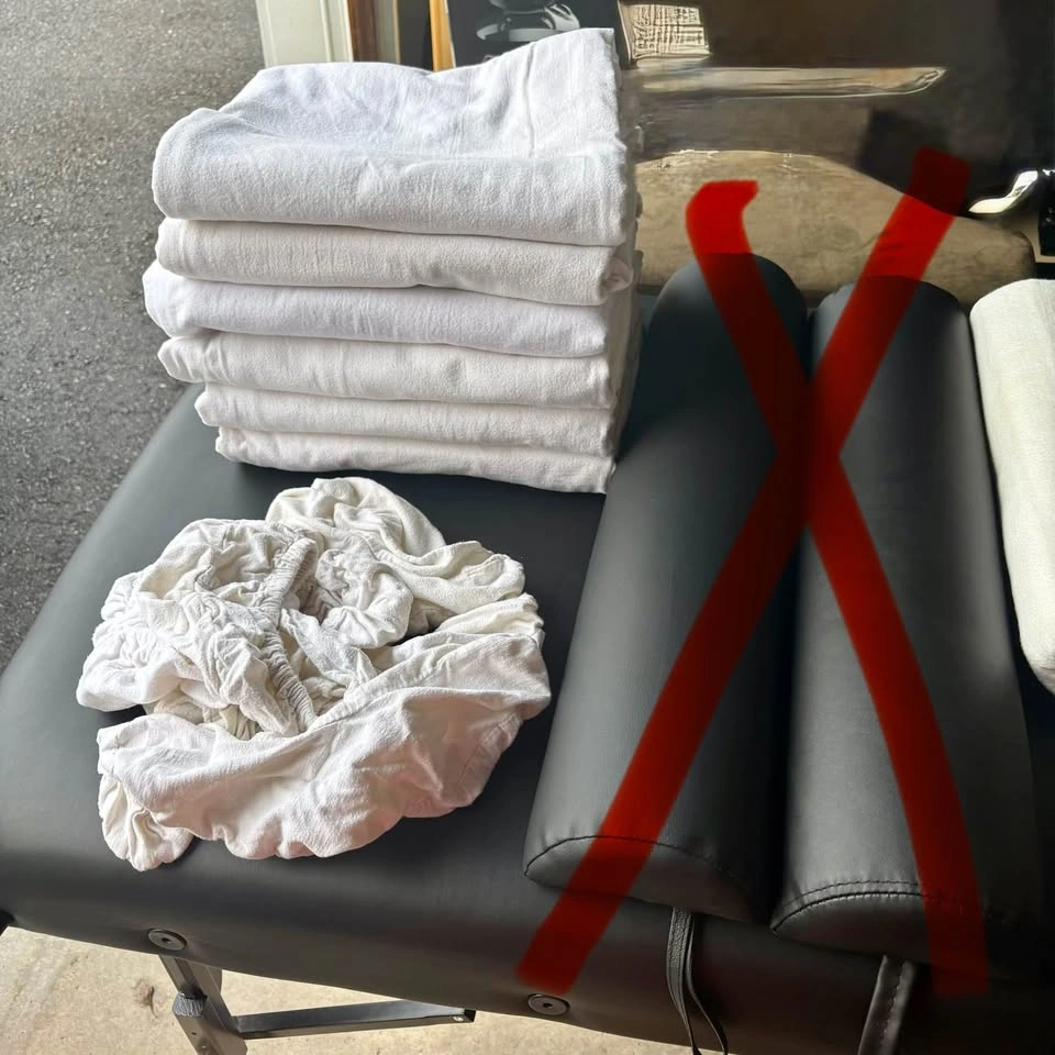 Massage Accessories: Table Warmer, Long Sheets & Face Covers - photo 2