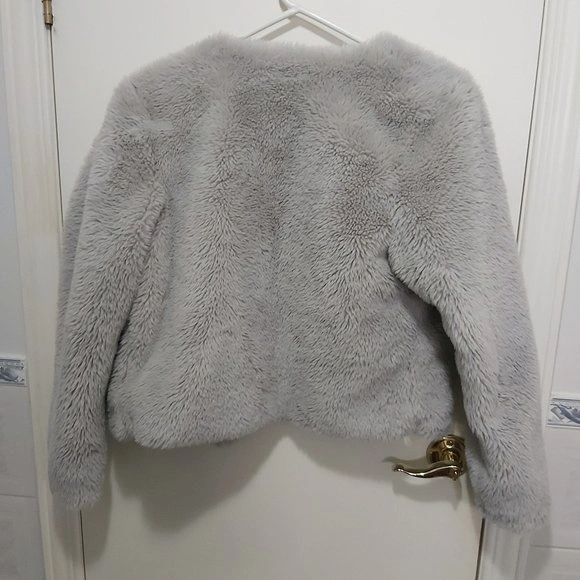 Wild Fable Grey Cozy Polyester Jacket Size Small (S) - photo 5