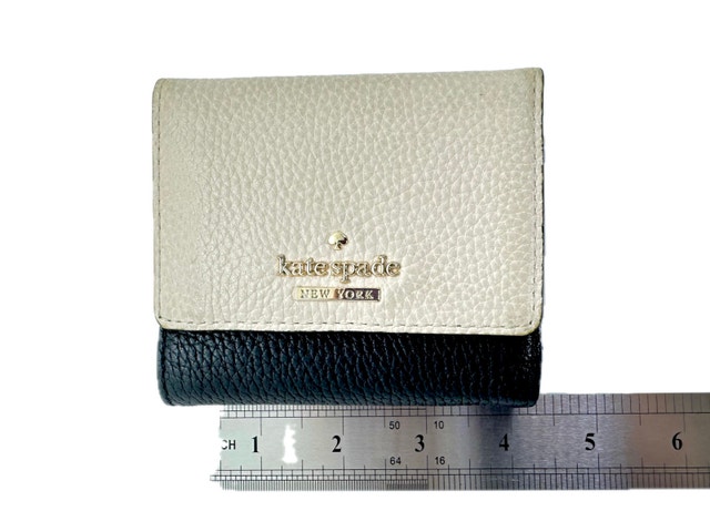 Kate Spade New York Tri-Fold Cream Two-Tone Wallet - photo 5