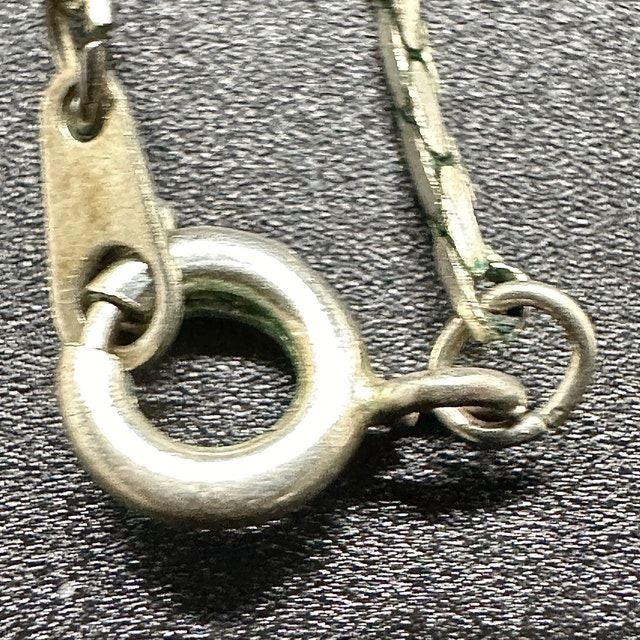 Silver Aztec Fertility Gods Figure Pendant Necklace - photo 5