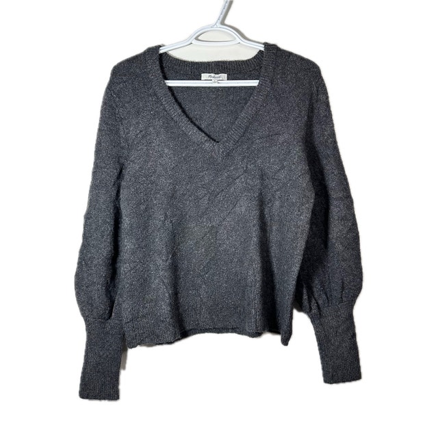 Madewell Wool V-Neck Sweater Size Small - photo 2