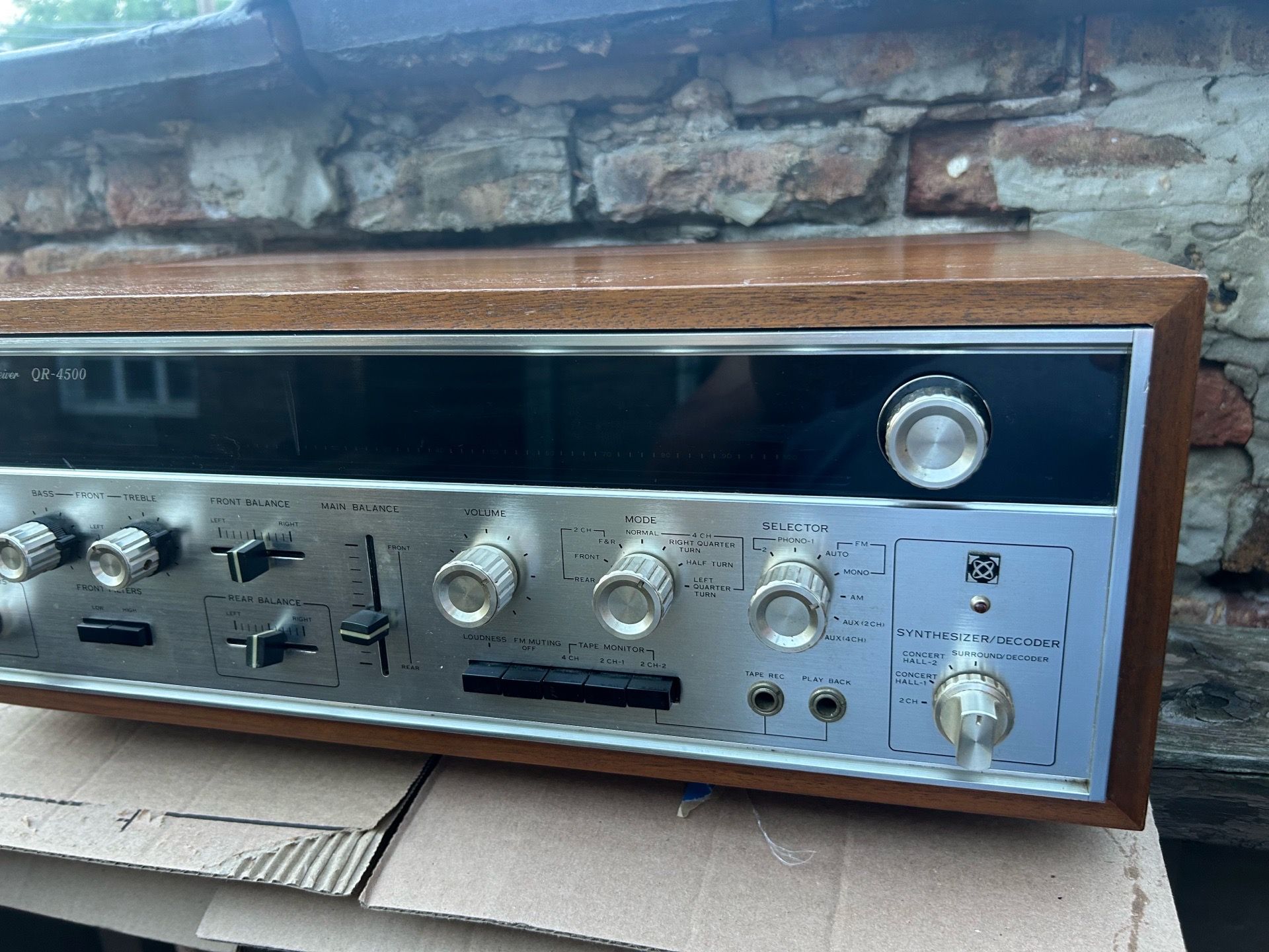 Sansui QR-4500 Quadraphonic receiver - photo 3