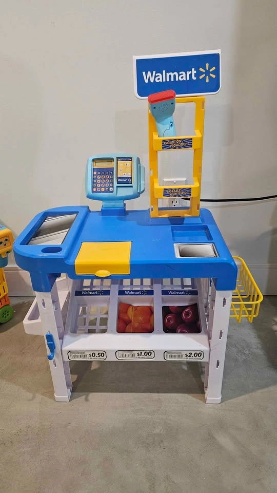 Walmart Toy Cash Register Checkout Stand - photo 2