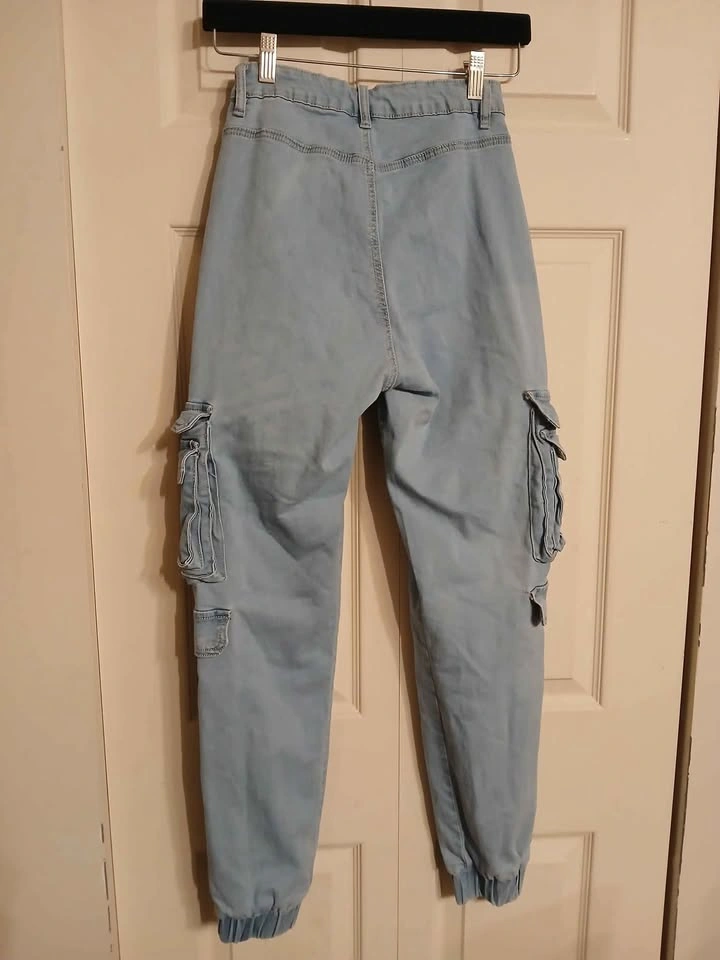 American Basi Los Angeles Blue Cotton Jeans Size Small (S) - photo 5