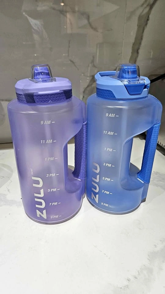 Zulu 64oz Half Gallon Water Bottles (2)