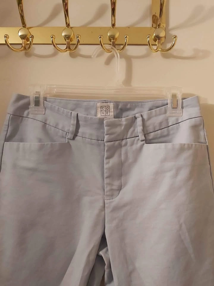 CORE LIFE light blue pants, size 4 - photo 3